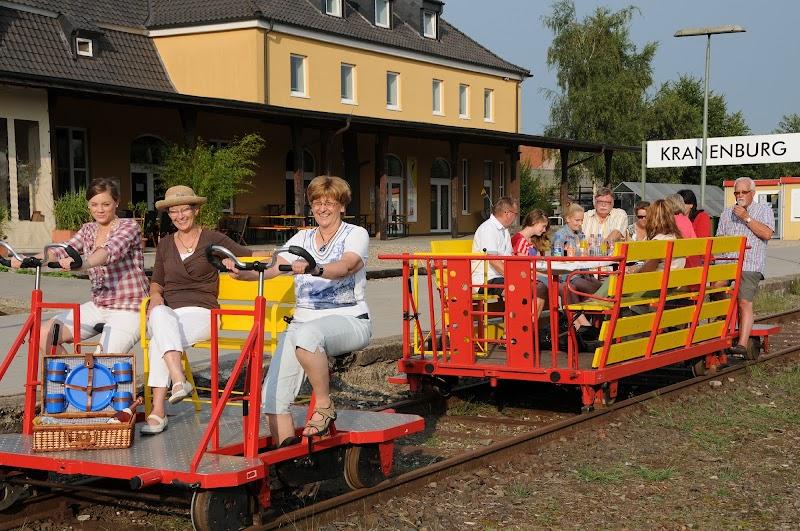Grenzland Draisine, uitje in Nederland