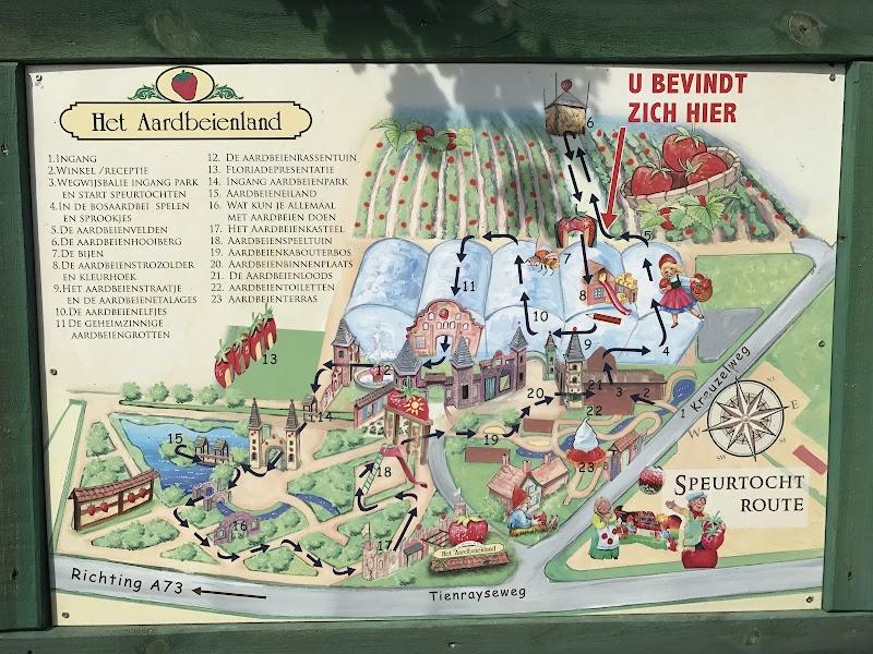 Het Aardbeienland, uitje in Nederland