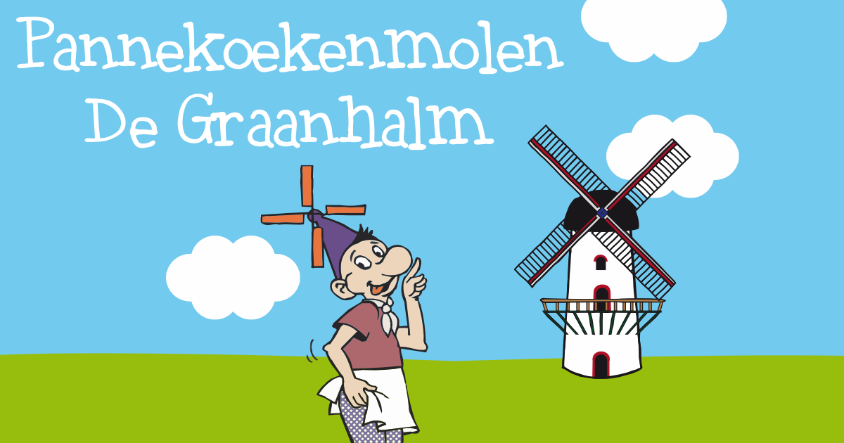 Pannekoekenmolen de Graanhalm — uitje in Nederland